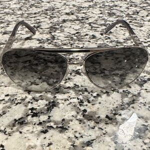 Louis Vuitton Silver Aviator Sunglasses
